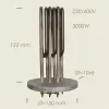 Element de incalzire (rezistenta) cu flansa pentru echipamente de calcat Ghidini, 155mm, 3.000W