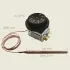 Termostat cu sonda reglabil, 0° - 120°C