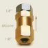 Supapa de vapori anti-retur siliconata, intrare 1/8″, iesire 1/8″