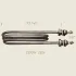 Element de incalzire (rezistenta) pentru echipamente de calcat, lungime 175mm, filet 3/8″, 230V, 2.500W