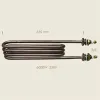 Element de incalzire (rezistenta) pentru echipamente de calcat, lungime 270mm, filet 3/8″, 230V, 6.000W