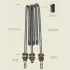 Element de incalzire (rezistenta) cu sonda pentru echipamente de calcat, lungime 270mm, filet 3/8″, 230V, 6.000W