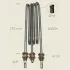 Element de incalzire (rezistenta) cu sonda pentru echipamente de calcat, lungime 270mm, filet 3/8″, 415V, 6.000W