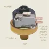 Presostat automat pentru vapori, 1.5 – 4 bari, 1/4″, Mater