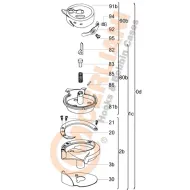 Graifer rotativ vertical Cerliani
