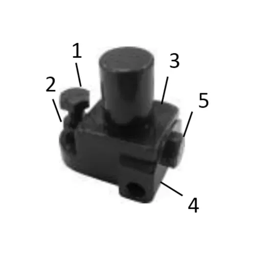 Bloc articulatie piciorus presor pentru masini de cusut saci FISCHBEIN 100, 101