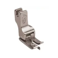 Piciorus compensator stanga cu ghidaj reglabil pentru betelia pantalonilor, cusatura ascunsa, pentru masini industriale simple cu 1 ac