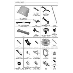 Piese de schimb pentru masini de cusut saci NEWLONG DD-5