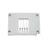 Placa de ac pentru masini industriale de cusut speciale cu 4 ace Kansai Special 1404P, 19.0mm×4 (3/4″×4)