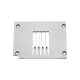 Placa de ac pentru masini industriale de cusut speciale cu 4 ace Kansai Special 1404P, 19.0mm×4 (3/4″×4)