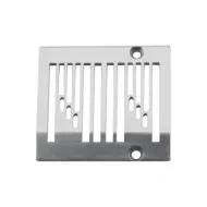 Placa de ac pentru masini industriale de cusut speciale cu 6 ace Kansai Special DLR 1509P-E, 3.2mm×6 (1/8″×6)