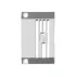 Placa de ac pentru masina de cusut industriala uberdeck 2 ace Kansai Special NM1102A-A, 5/32″ (4mm)