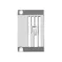 Placa de ac pentru masina de cusut industriala uberdeck 3 ace Kansai Special NM1102A-A, 7/32″ (5,6mm)