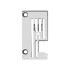 Placa de ac pentru masina de cusut industriala uberdeck 2 ace Kansai Special WX-EMK, 1/8″ (3,2mm)