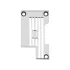 Placa de ac pentru masina de cusut industriala uberdeck 2 ace Kansai Special RX9800D-PLK, 3/16″ (4,8mm)