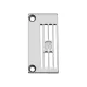 Placa de ac pentru masina de cusut industriala uberdeck 3 ace Kansai Special WX8800D-DW; RE9800D-CC, 7/32″ (5,6mm)
