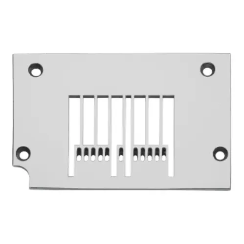 Placa de ac pentru masini industriale de cusut speciale cu 11 ace Kansai Special 1412P, 3.2mm x 11 (11×1/8)