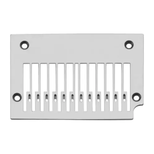 Placa de ac pentru masini industriale de cusut speciale cu 12 ace Kansai Special 1412PSSM, 4.8mm x 12 (12×3/16)