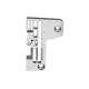 Placa de ac pentru masina industriala de surfilat 2 ace Pegasus L32-86; M732-86; M832-86, 11mm