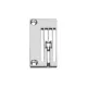 Set conversie pentru masini industriale de cusut acoperire cu 3 ace Pegasus W664-03FB, 6.4mm (1/4")