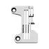 Placa de ac pentru masina industriala de surfilat 2 ace Pegasus EX5214-03; 333K, 7mm