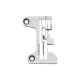 Placa de ac pentru masina industriala de surfilat 2 ace Pegasus EXT3215-02/233K, 7mm
