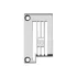 Placa de ac pentru masina de cusut industriala uberdeck 3 ace Yamato VFS-2511, 7/32″ (5,6mm)