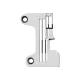 Placa de ac pentru masina industriala de surfilat 2 ace Kingtex UH8005