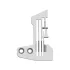 Placa de ac pentru masina industriala de surfilat 2 ace Kansai Special UK2014H-01M, 6mm
