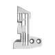 Placa de ac pentru masina industriala de surfilat 3 ace Kansai Special UK2143H-90M, 9mm