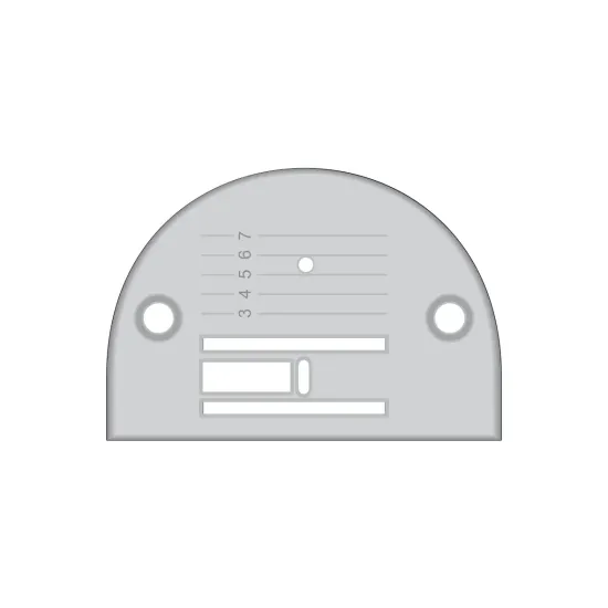 Placa de ac pentru masini de cusut casnice cu 1 ac, cusatura zig-zag, Alfa cls. 472, 475, 481, 482