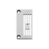 Placa de ac pentru masina de cusut industriala uberdeck 2 ace Yamato DV1266; VC2700; VG2700-M, 3/16″ (4,8mm)
