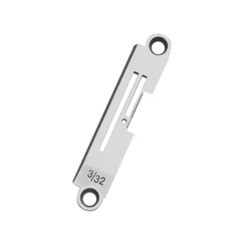 Placa de ac pentru masina industriala de rihtuit Juki DLM-5200, 3/32″ (2,4mm)