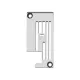 Placa de ac pentru masini de cusut industriale uberdeck 2 ace Siruba C007JD-813, 3/16″ (4,8mm)