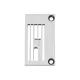 Placa de ac pentru masini de cusut industriale uberdeck 3 ace Siruba C007JD-W123/CHE, 7/32″ (5,6mm)
