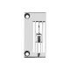 Placa de ac pentru masini de cusut industriale uberdeck 2 ace Siruba C007JD-U322/CF, 3/16″ (4,8mm)