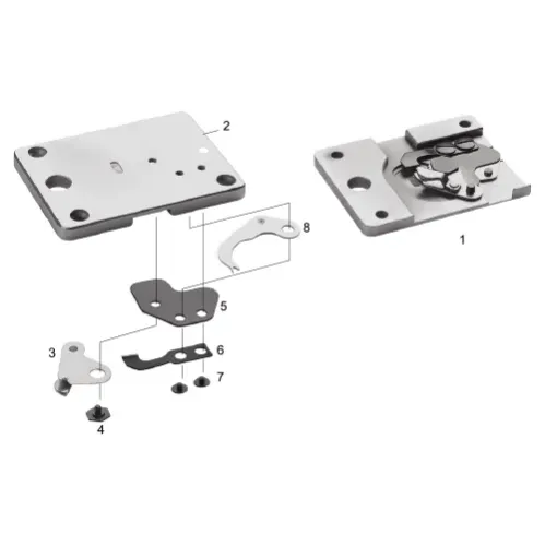 Ansamblu placa de ac pentru masini industriale de cusut Juki MB-377