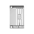 Placa de ac pentru masina de cusut industriala uberdeck 2 ace Shing Ray FW-787, 7/32″ (5,6mm)