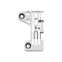 Placa de ac pentru masina industriala de surfilat 3 ace Juki MO-2543(FBD6-300-FG), 10mm
