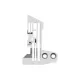 Placa de ac pentru masina industriala de surfilat 2 ace Juki MO-3316E(FF6-40H), 10mm