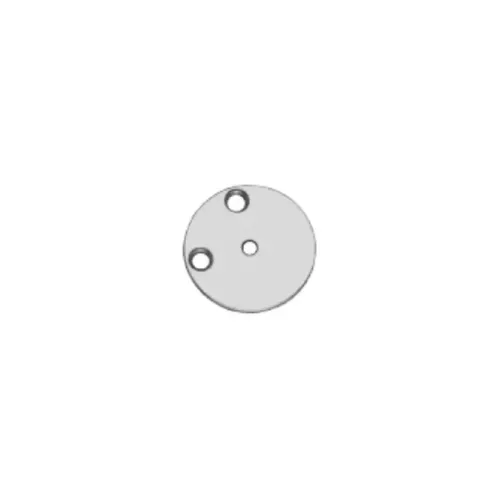 Insert placa de ac pentru masina industriala de cusut butoniere Brother KE-430C; BAS-326F, 2.6mm