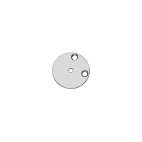 Insert placa de ac pentru masina industriala de cusut butoniere Brother KE-430C; BAS-326F, 2.6mm