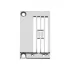 Placa de ac pentru masina de cusut industriala uberdeck 3 ace Shing Ling VG-888, 7/32″ (5,6mm)
