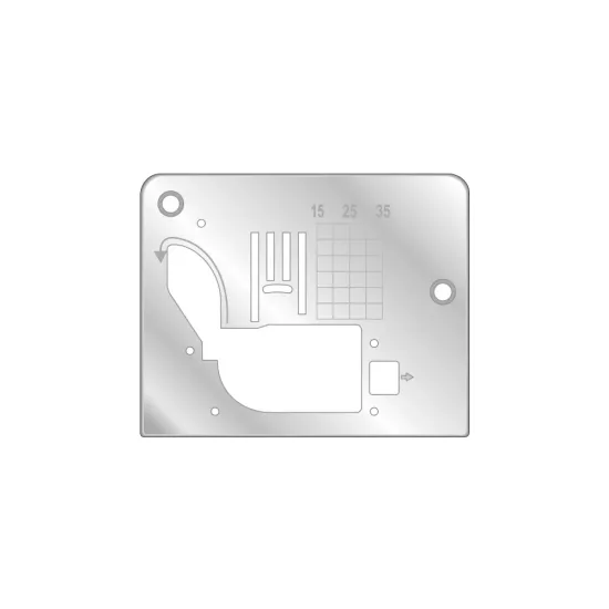 Placa de ac pentru masini de cusut casnice cu 1 ac, cusatura zig-zag, Brother cls. B825