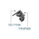 Transportor spate pentru masini industriale de surfilat Juki MO-6716