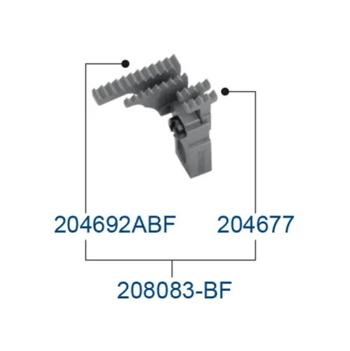 Transportor spate pentru masini industriale de surfilat Pegasus M752-55A