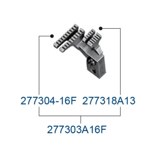 Transportor spate pentru masini industriale de surfilat Pegasus EX5203-22/233K
