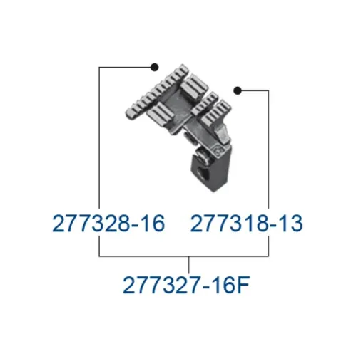 Transportor spate pentru masini industriale de surfilat Pegasus EX3216-03/223K; EX3216-03/223