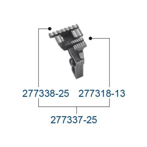 Transportor spate pentru masini industriale de surfilat Pegasus EX3215-04/435K; EX3216-04/435K