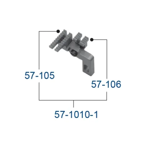 Transportor spate pentru masini industriale de surfilat Kansai Special UK2004S-01M; UK2014H-01M